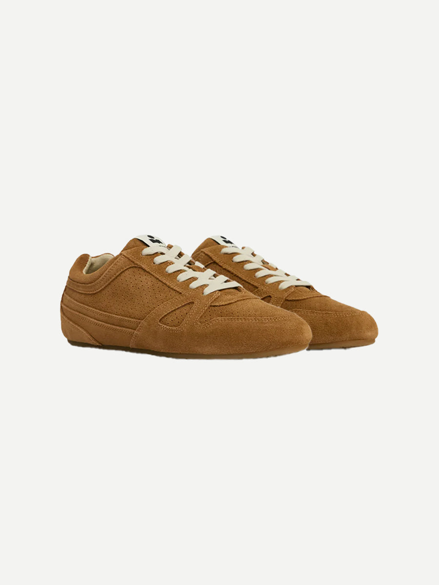 Isabel Marant Senny Low Sneakers in Cognac
