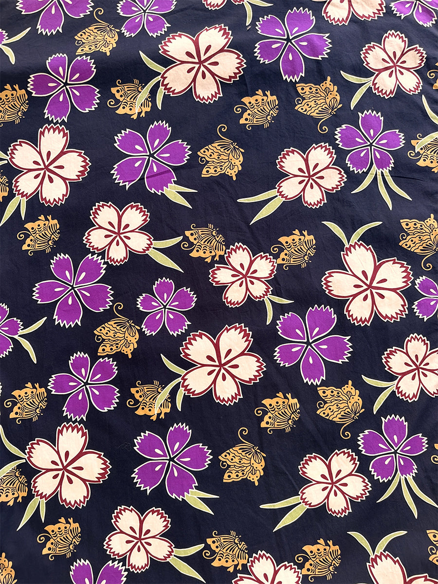 Ilio Nema Sestus Playsuit in Hibiscus Print