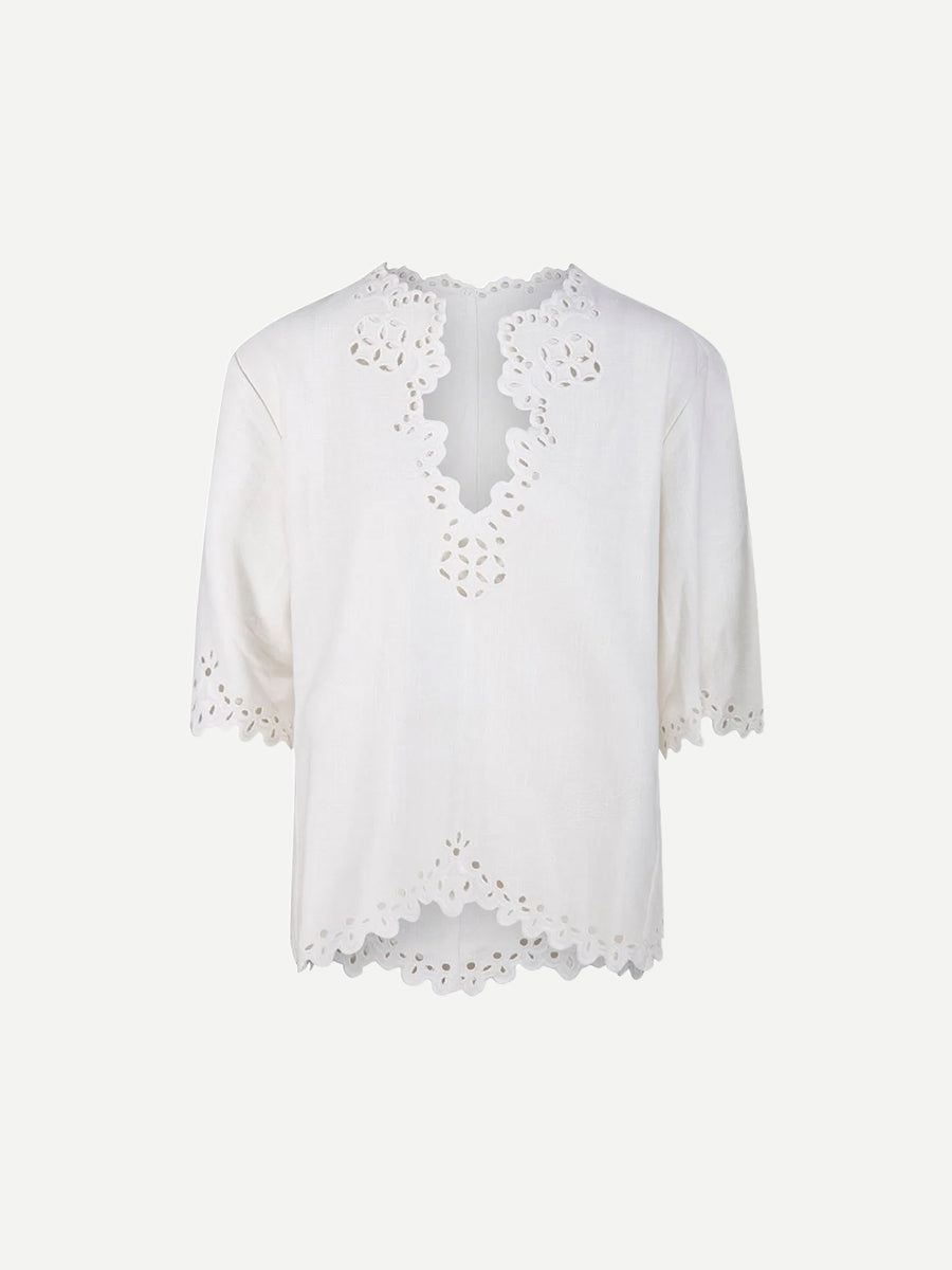 Isabel Marant Shana Top in White