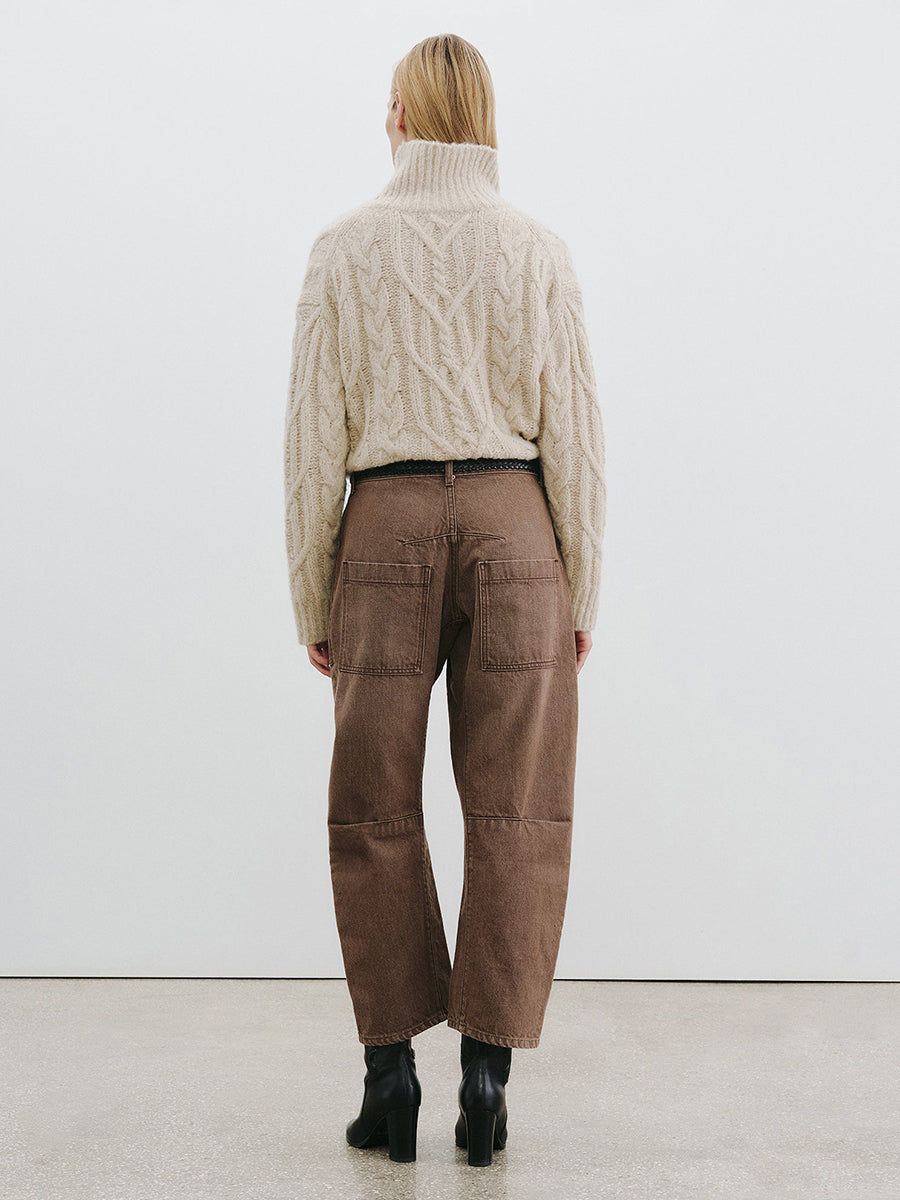 Shon Jean in Vintage Brown Wash