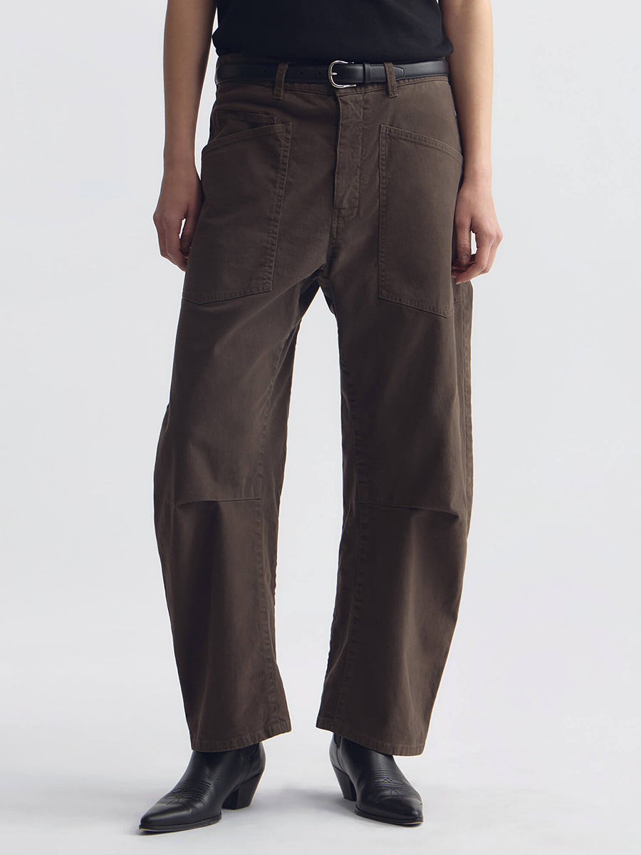 Shon Pant in Dark Walnut