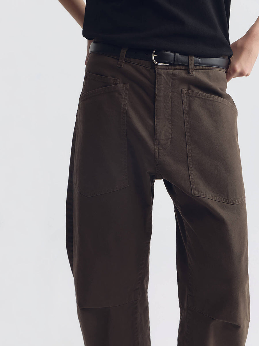 Shon Pant in Dark Walnut