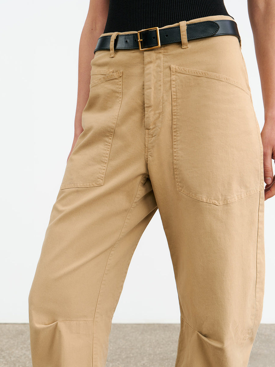Nili Lotan Shon Pant in Rock Khaki