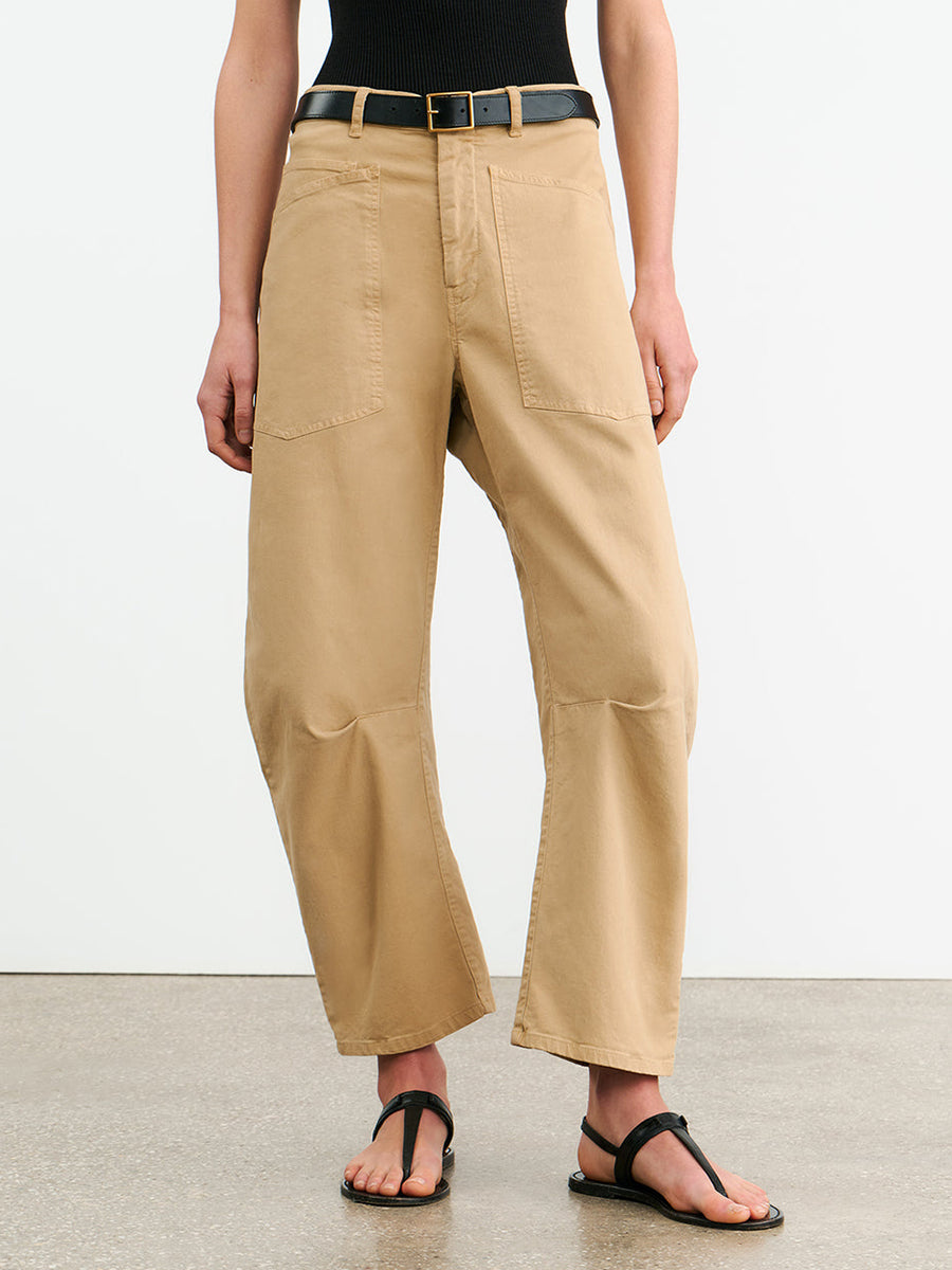 Nili Lotan Shon Pant in Rock Khaki