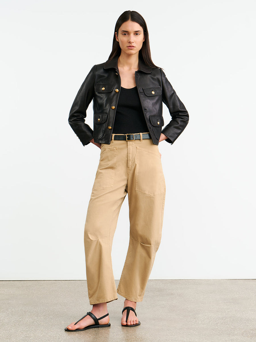 Nili Lotan Shon Pant in Rock Khaki