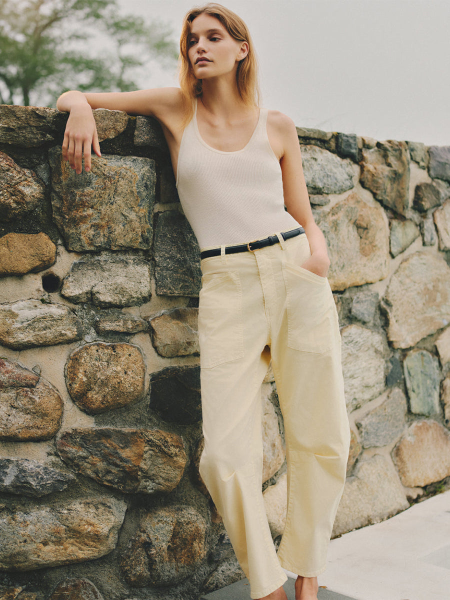 Nili Lotan Shon Pant in Rock Khaki