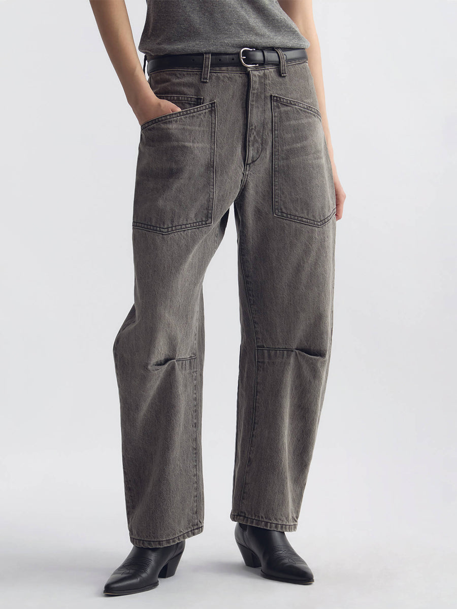 Shon Jean in Ash Grey Wash