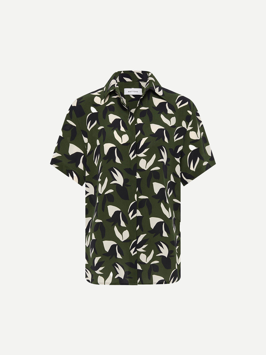 Short Sleeve Shirt in Agave
