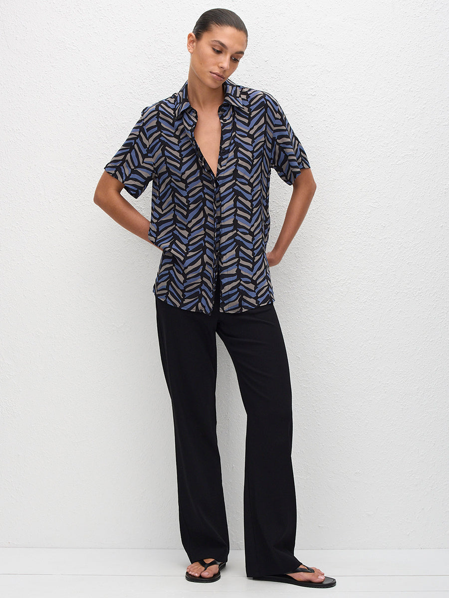 Matteau Short Sleeve Shirt in Palermo