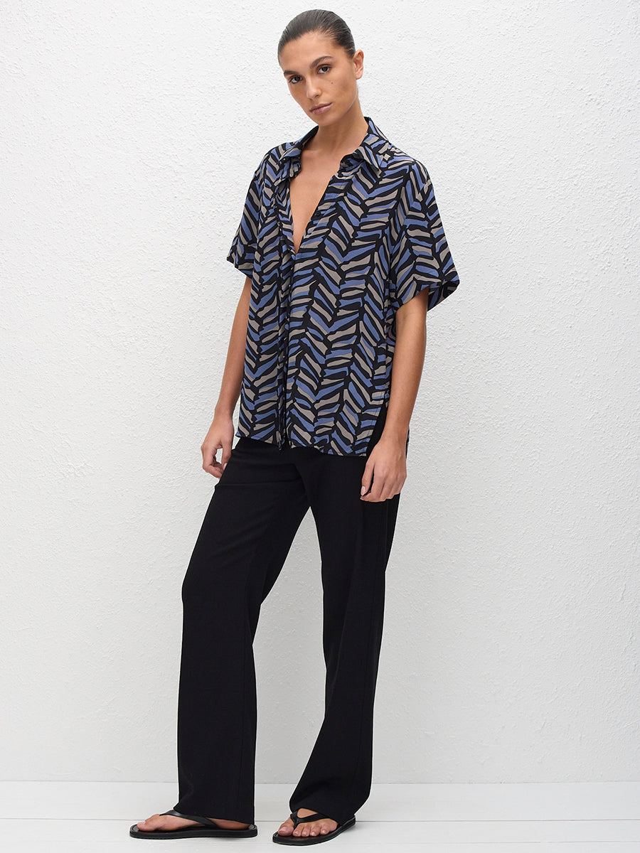 Matteau Short Sleeve Shirt in Palermo