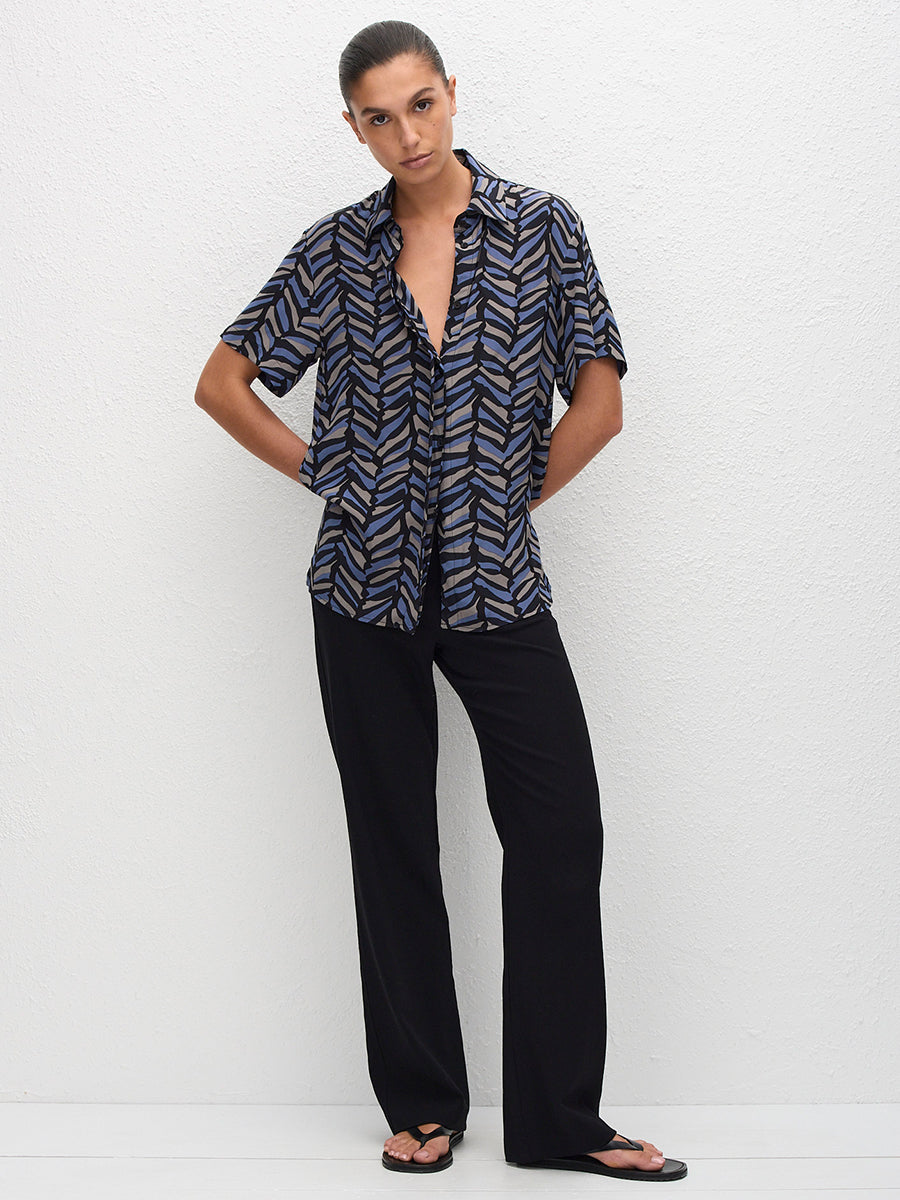 Matteau Short Sleeve Shirt in Palermo