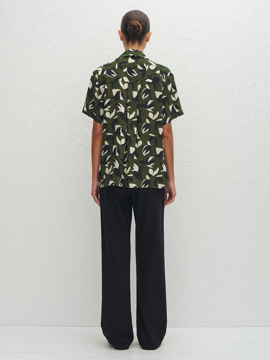 Short Sleeve Shirt in Agave