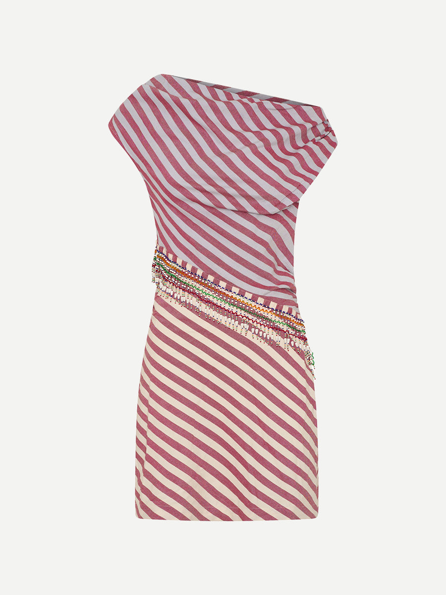 Ilio Nema Sirius Dress in Oia Stripe
