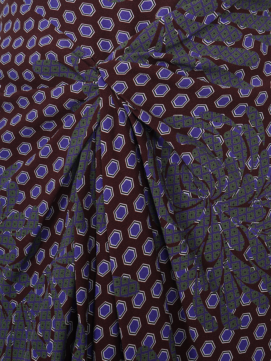 Dries Van Noten Smila Skirt in Dessin | Shop Now at Adam Heath, Western Australia