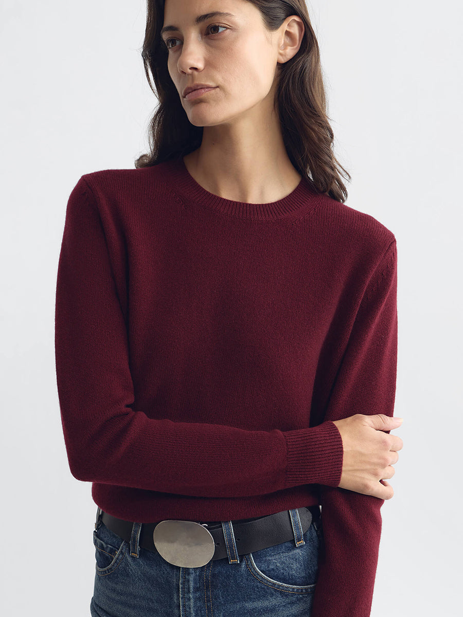Sona Sweater in Burgundy
