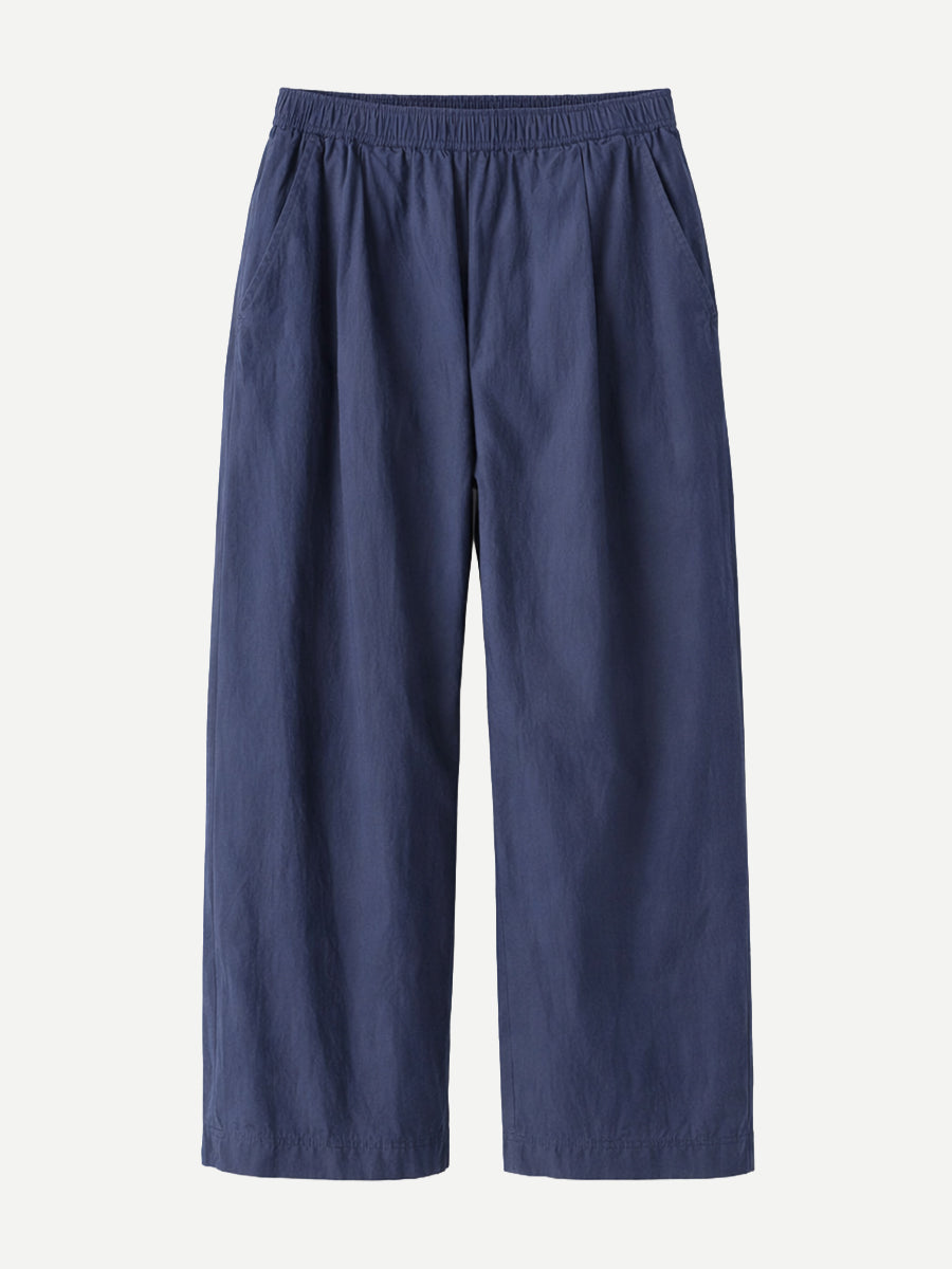 Apiece Apart Spa Pleat Pant in Navy