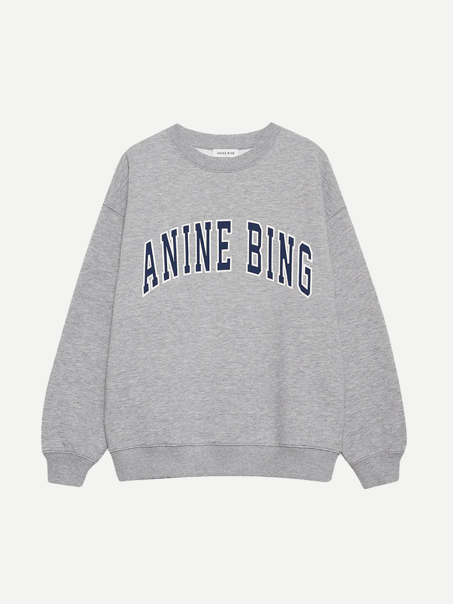 Anine Bing Spencer Sweatshirt Anine Bing Heather Grey