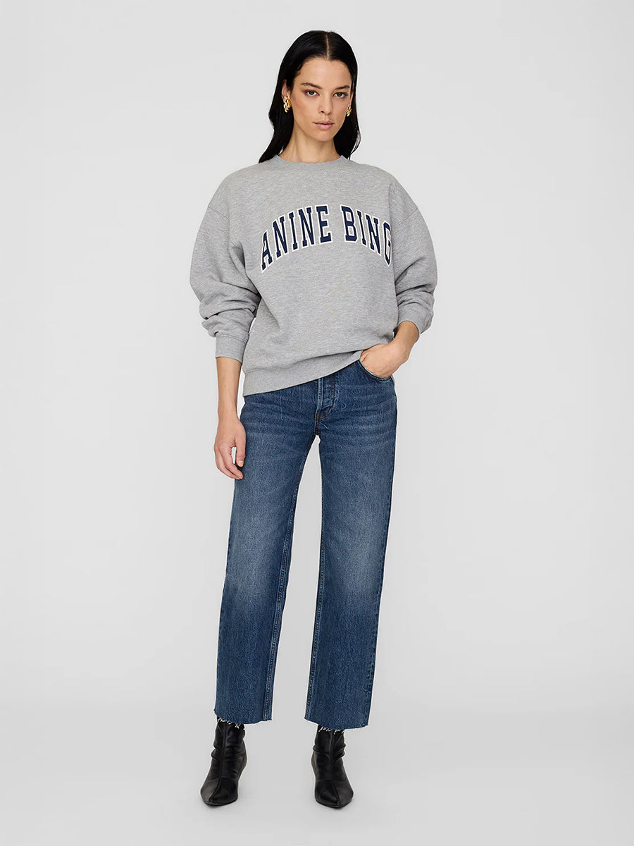 Anine Bing Spencer Sweatshirt Anine Bing Heather Grey