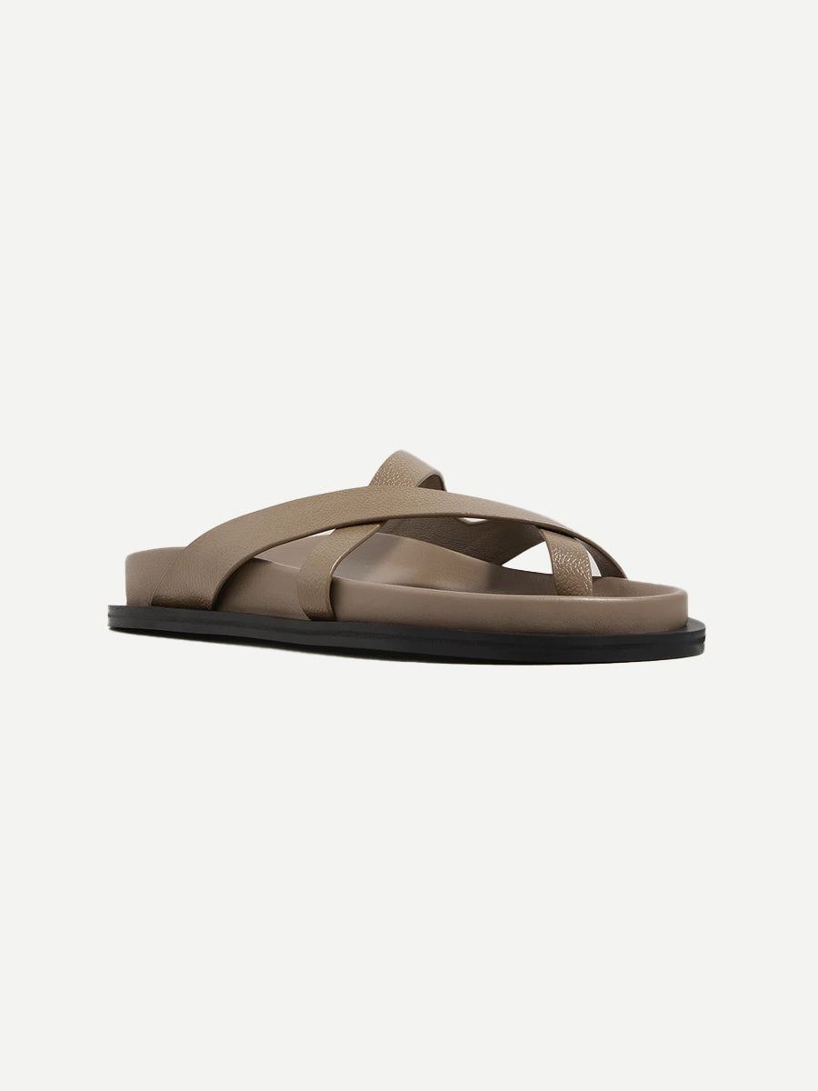 A.Emery The Claude Sandal in Caribou Pebble