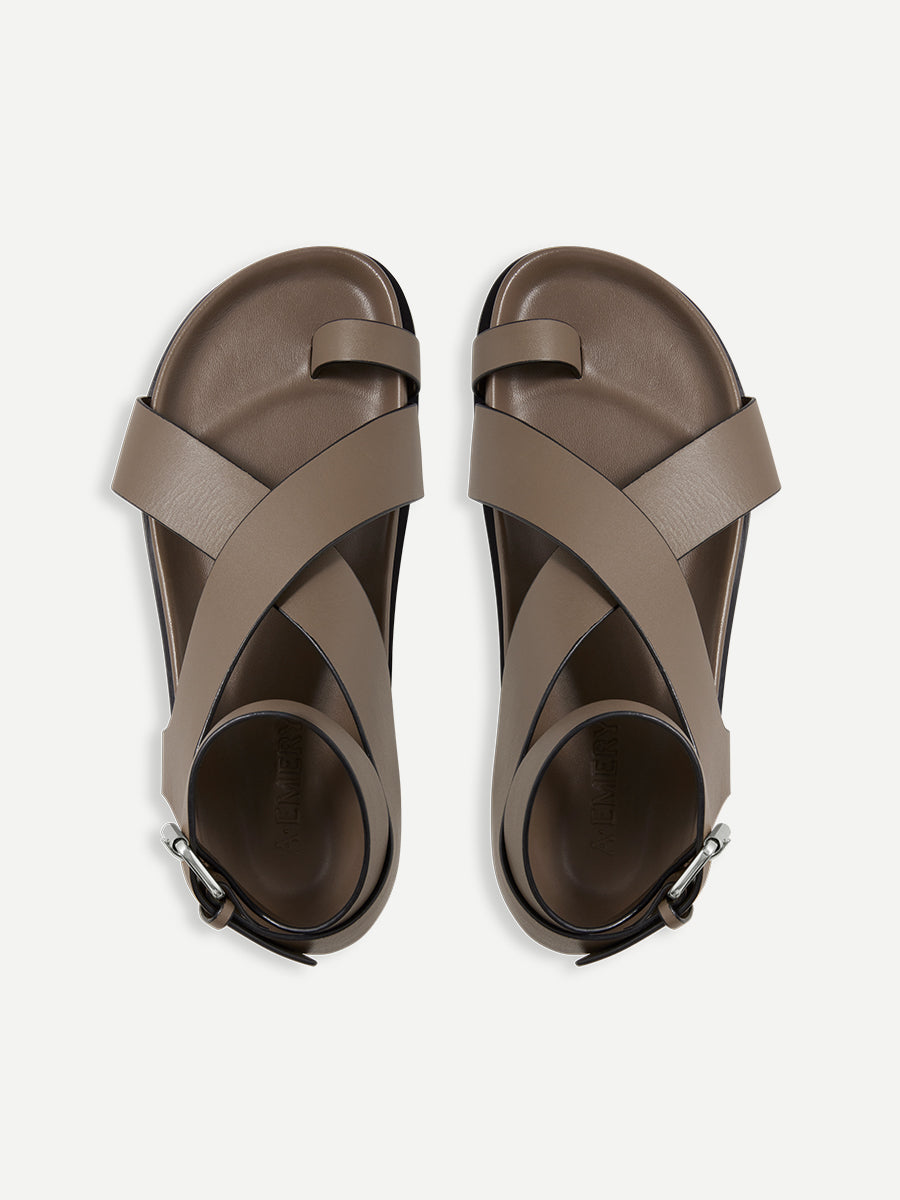 A.Emery The Jalen Sandal in Sable