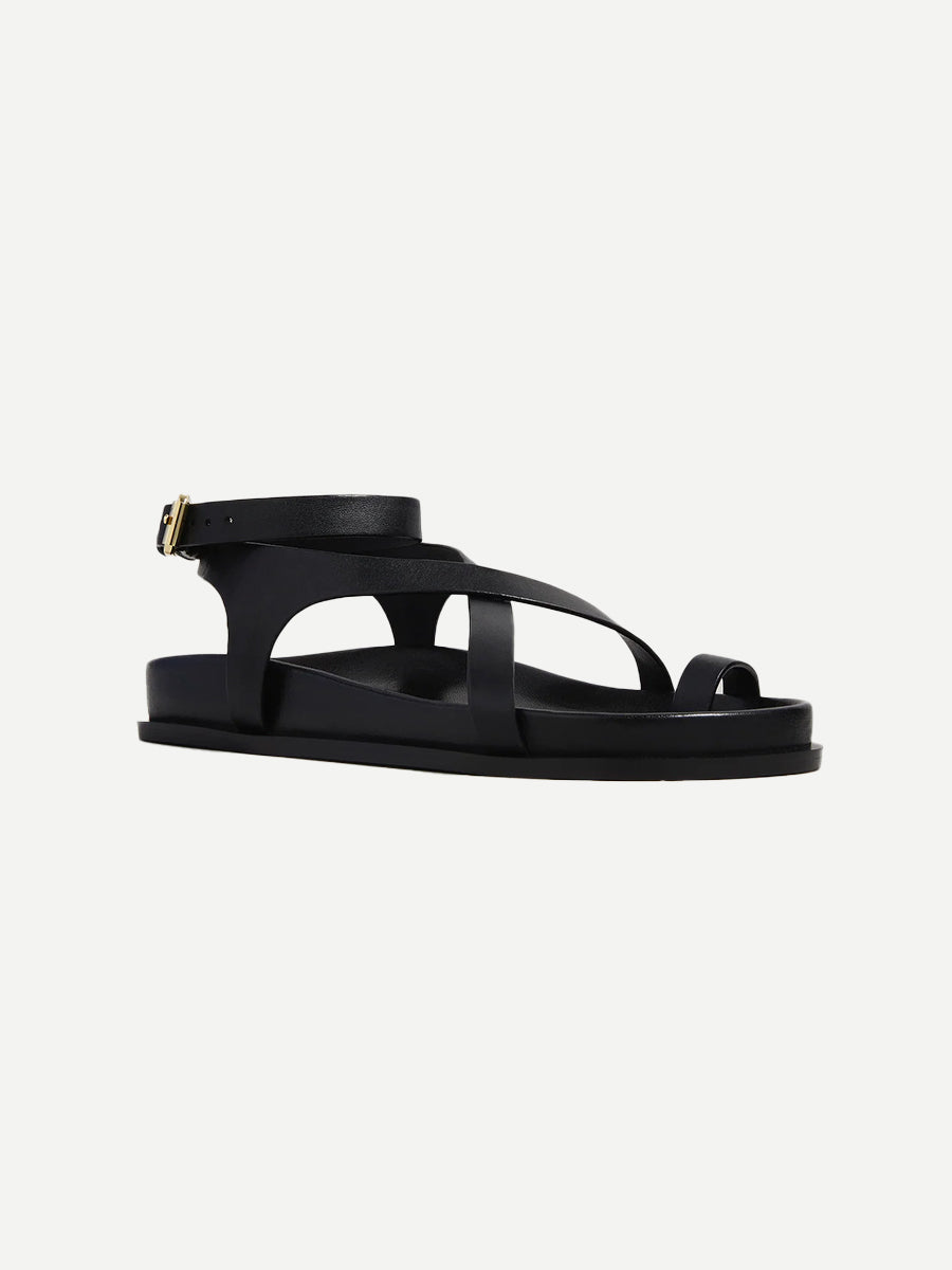 A.Emery The Jalen Slim Sandal in Black