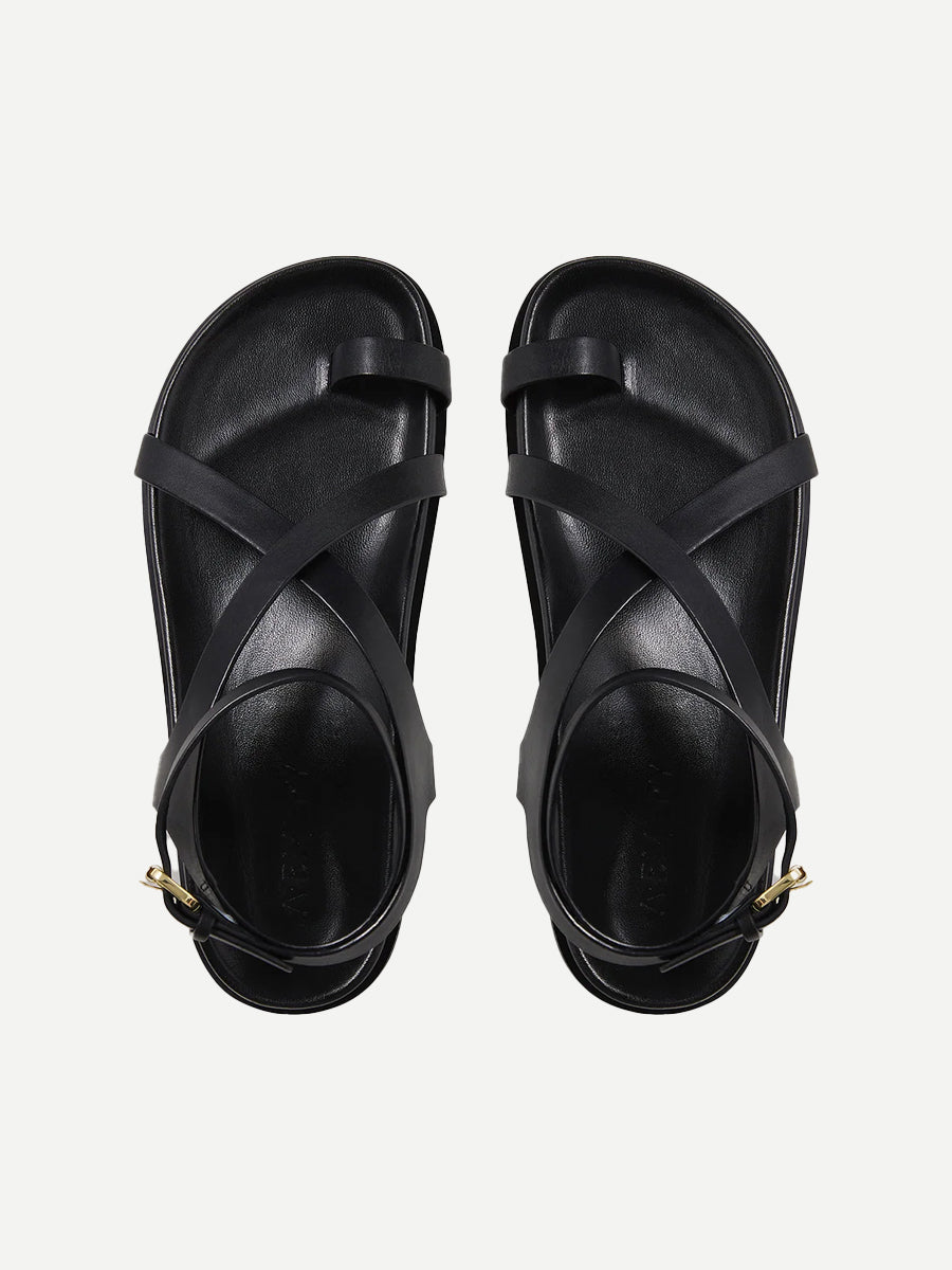 A.Emery The Jalen Slim Sandal in Black