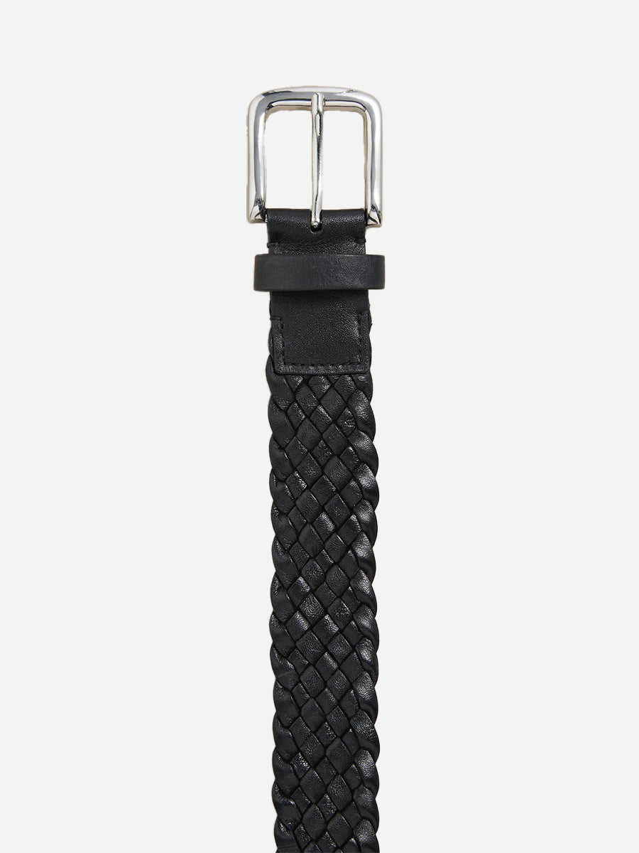A.Emery The Kya Braided Belt in Black