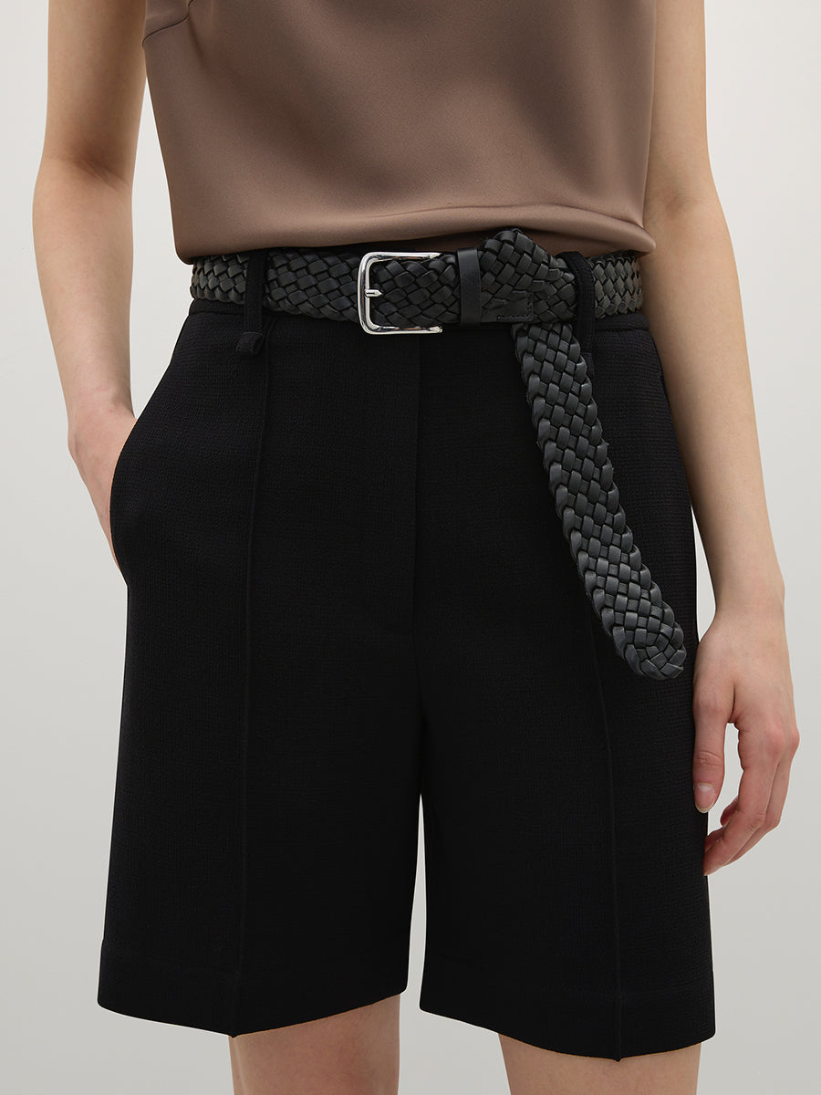 A.Emery The Kya Braided Belt in Black