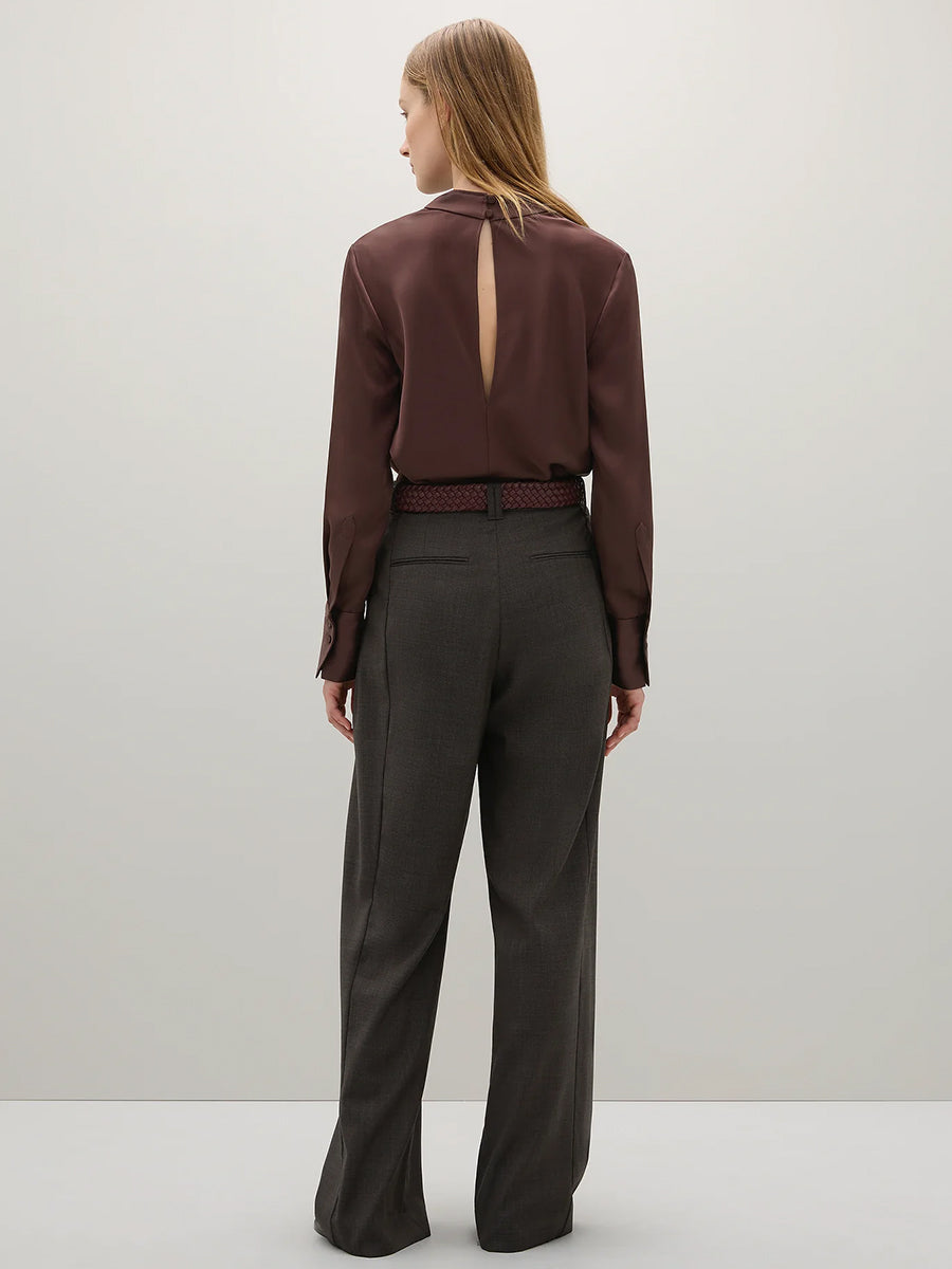 The Aitken Shirt in Bordeaux