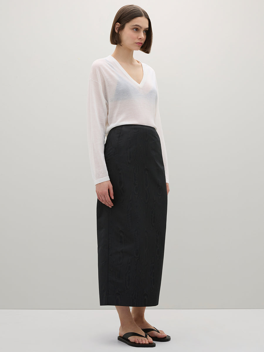 A.Emery The Burton Knit Top in Parchment