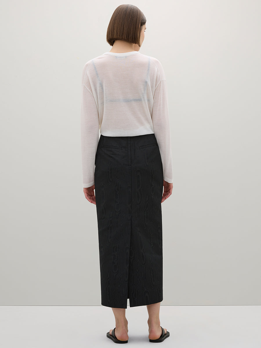 A.Emery The Burton Knit Top in Parchment