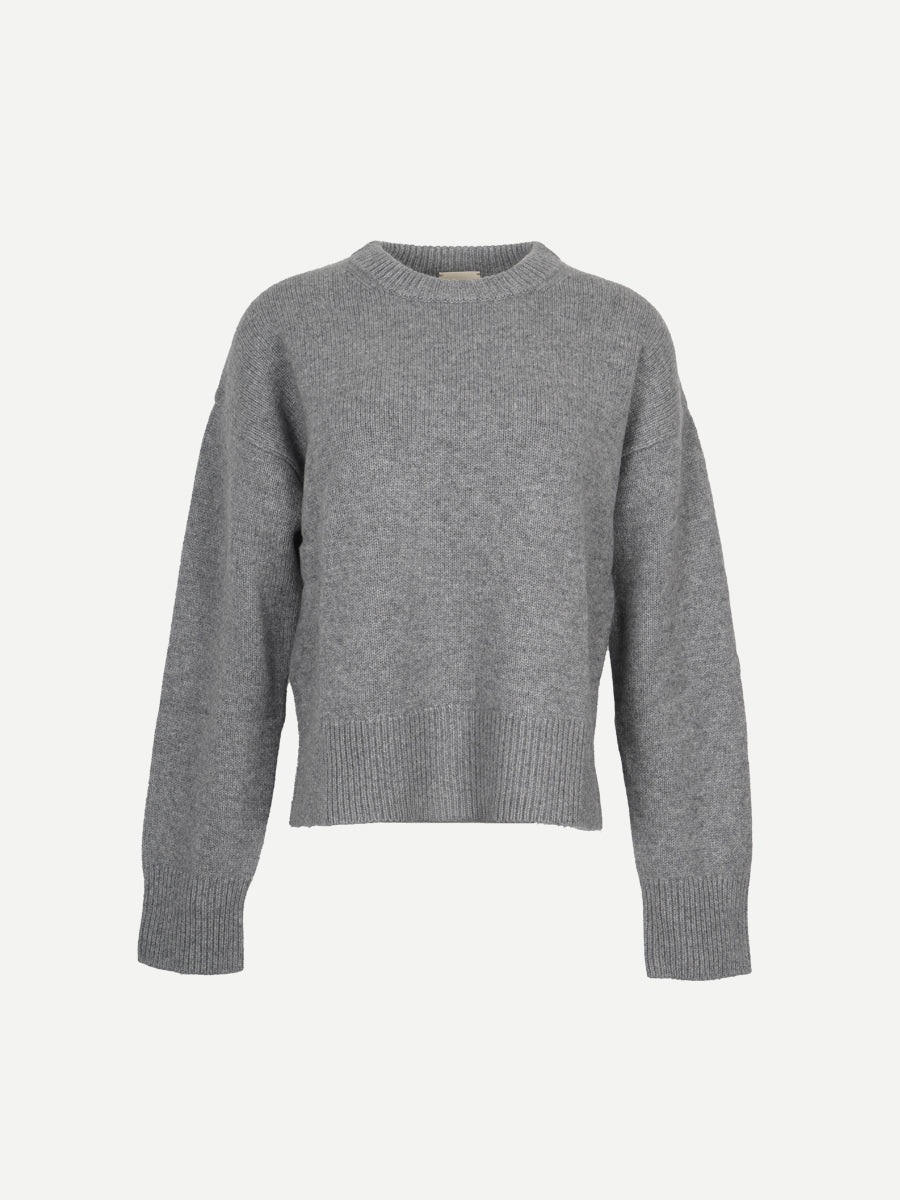 The Uniform | The Chunky Crew in Light Grey