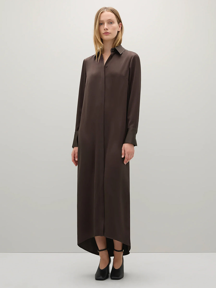A.Emery The Philippa Dress in Umber