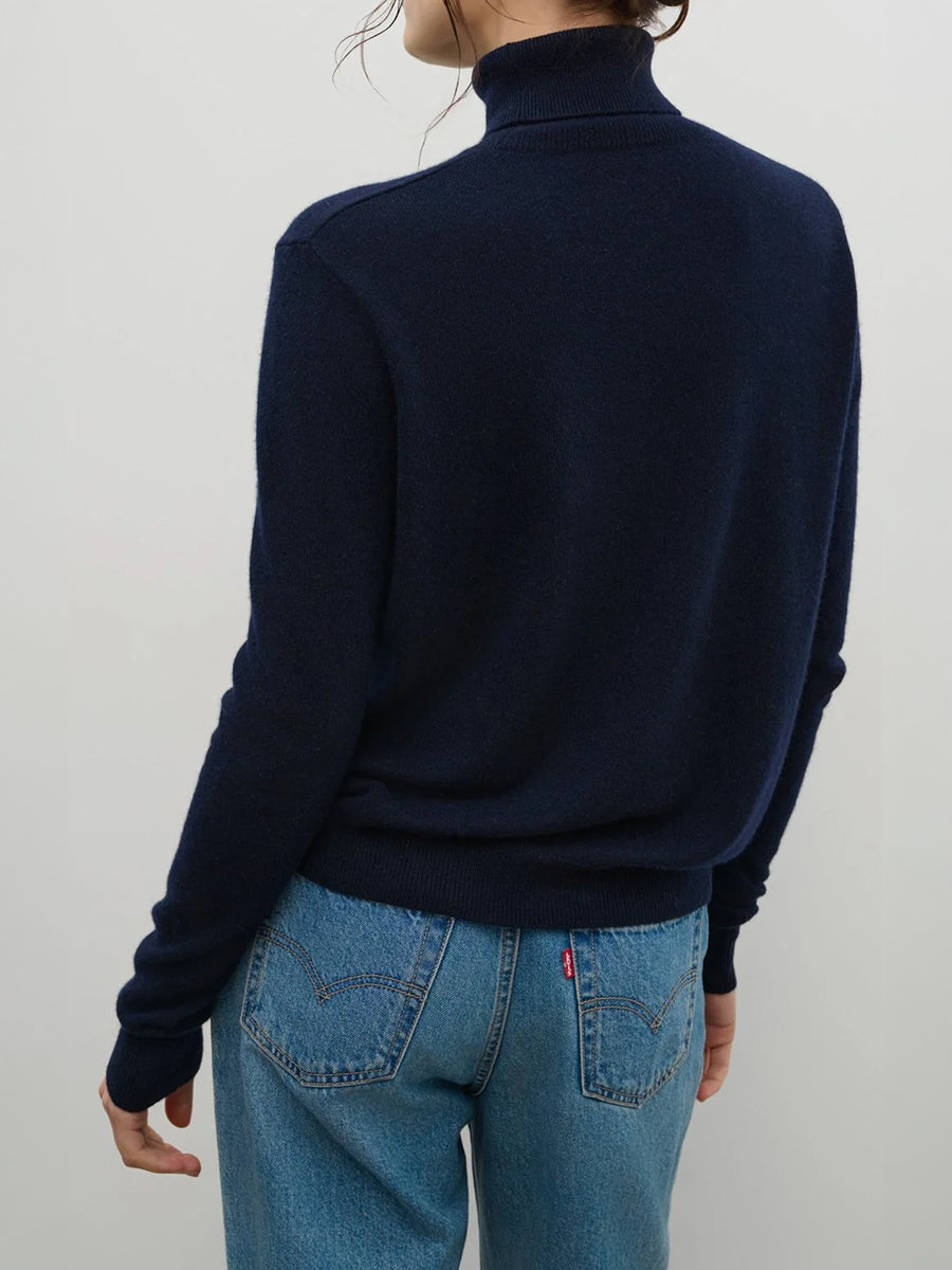 The Uniform | The Polo Neck in Navy