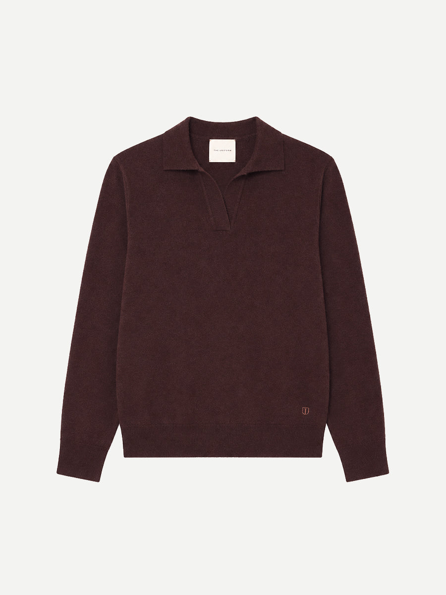 The Polo Shirt in Espresso