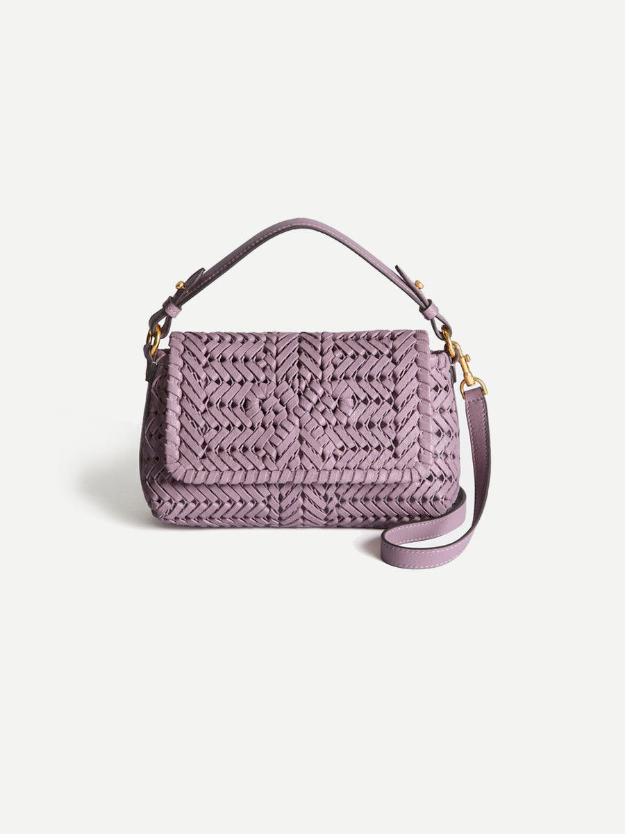The Neeson New Crossbody in Shiny Iris