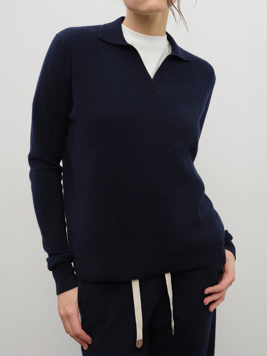 The Uniform The Polo Shirt in Navy