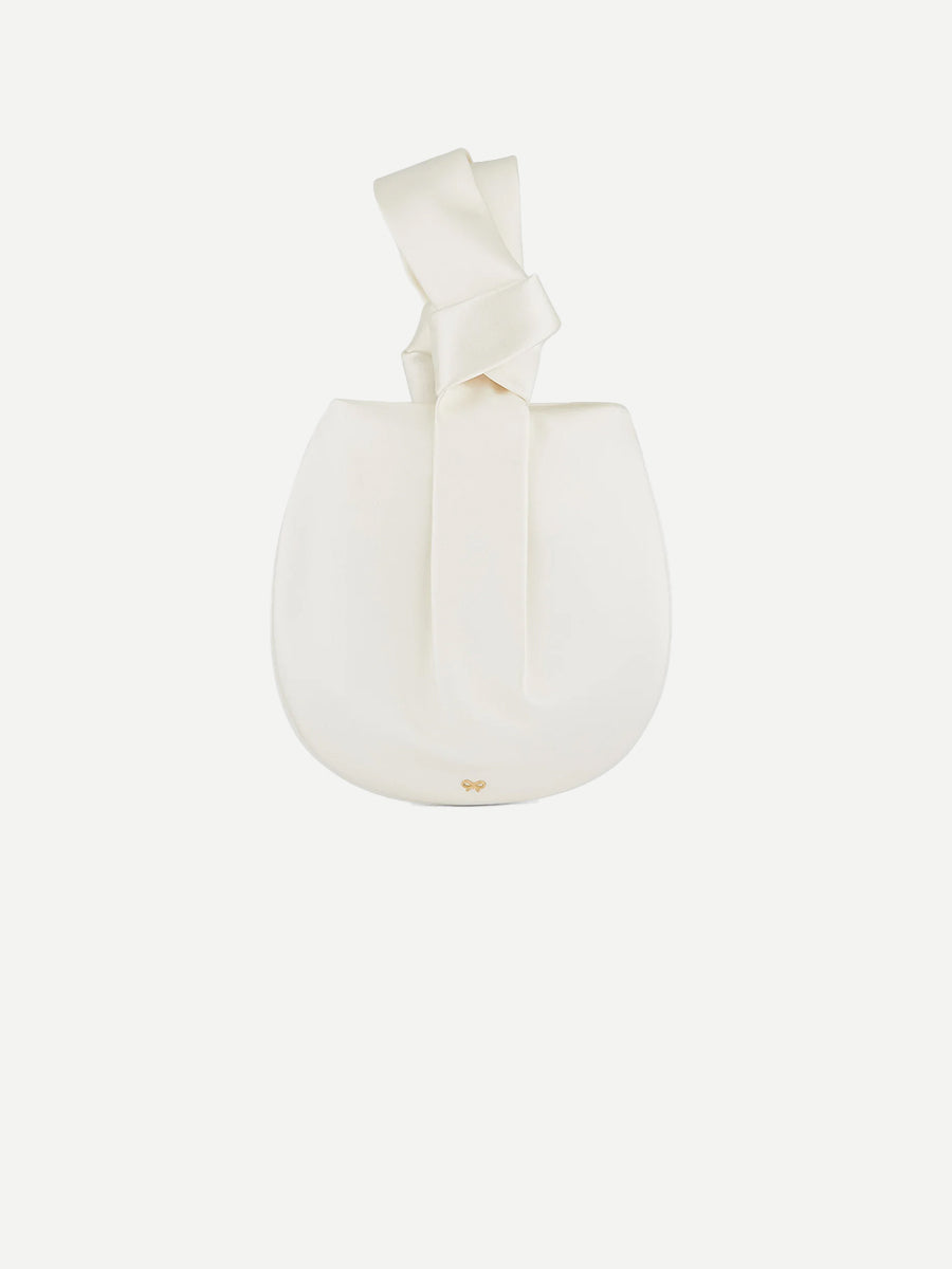 Tie The Knot Clutch in Ivory