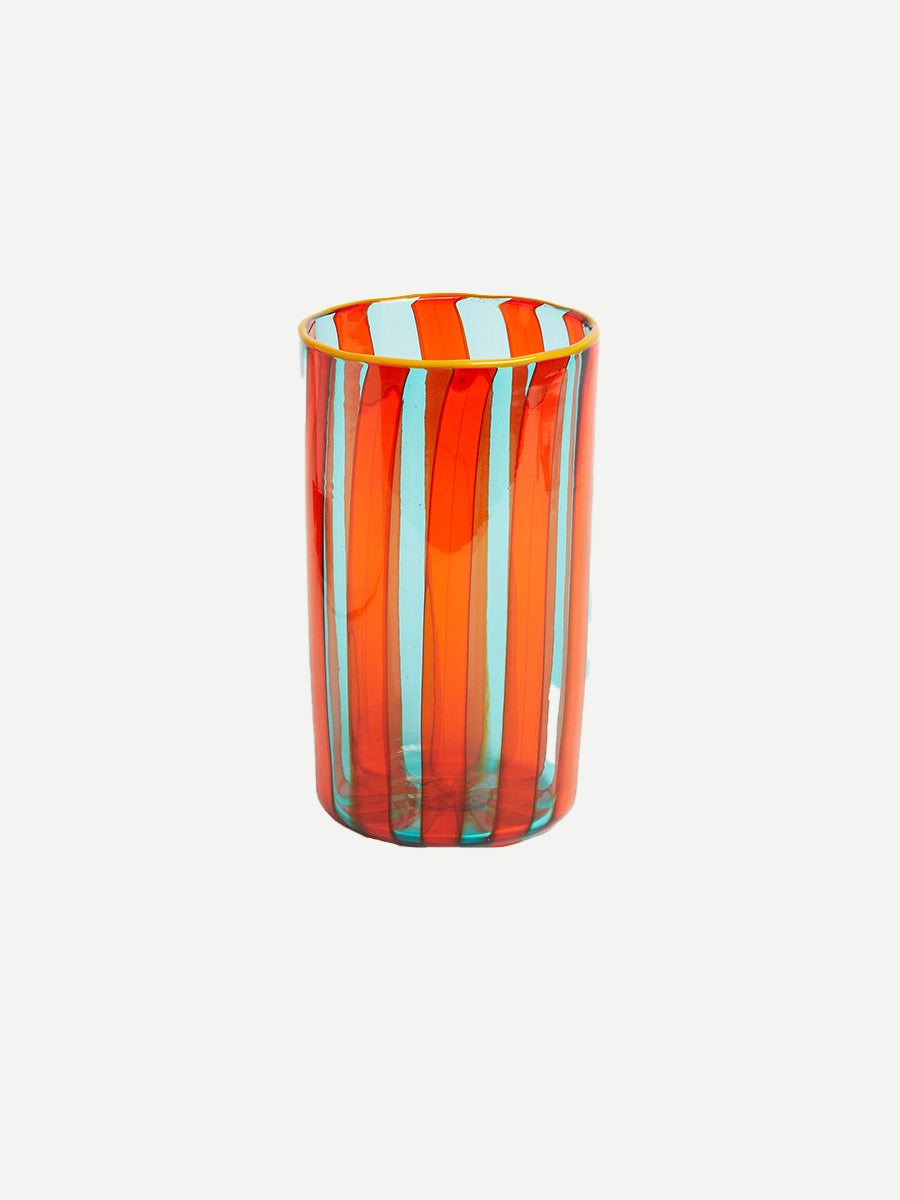 La DoubleJ | Torre Vase Murano Glass in Red