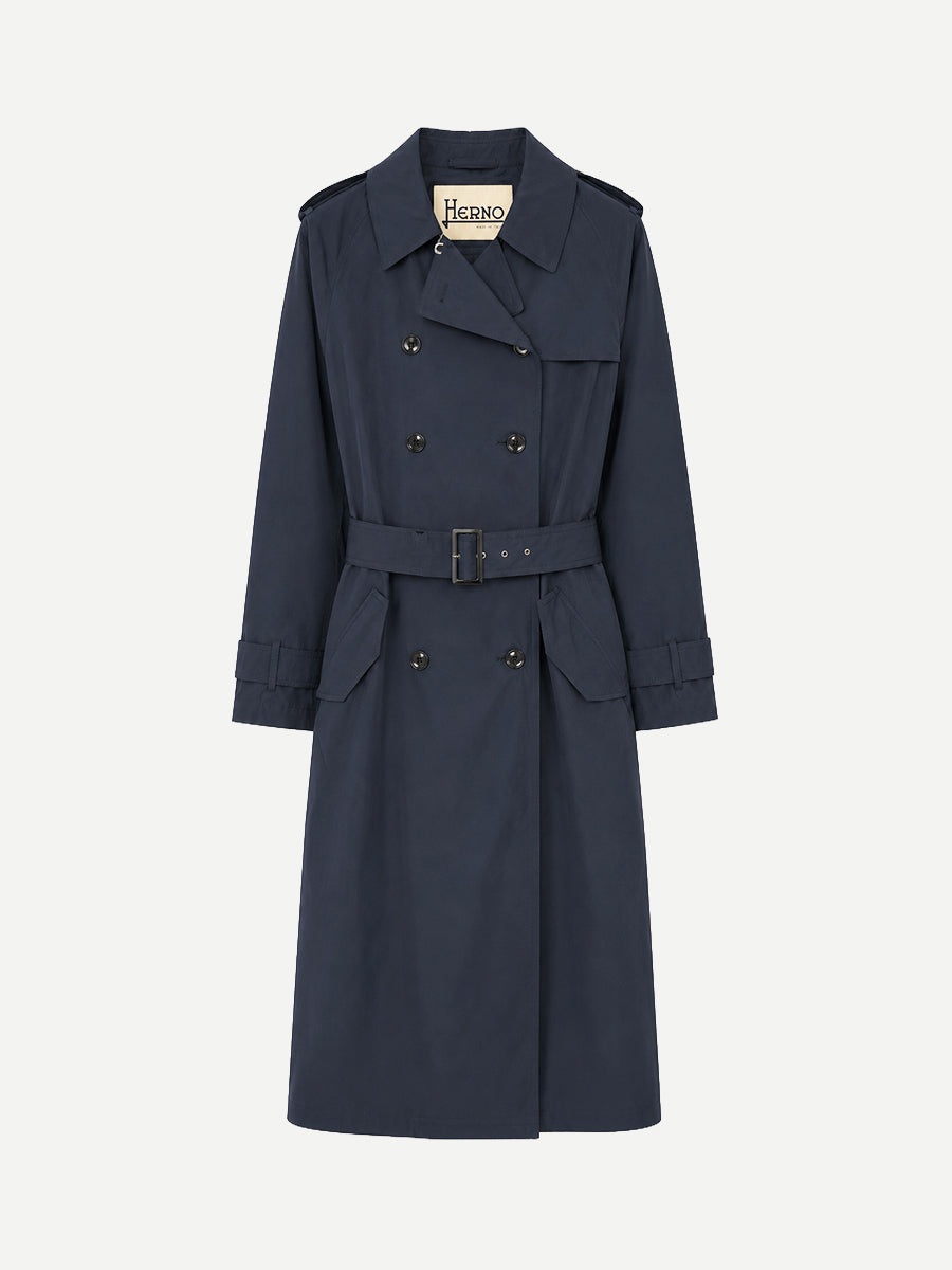 Trench Coat in Navy