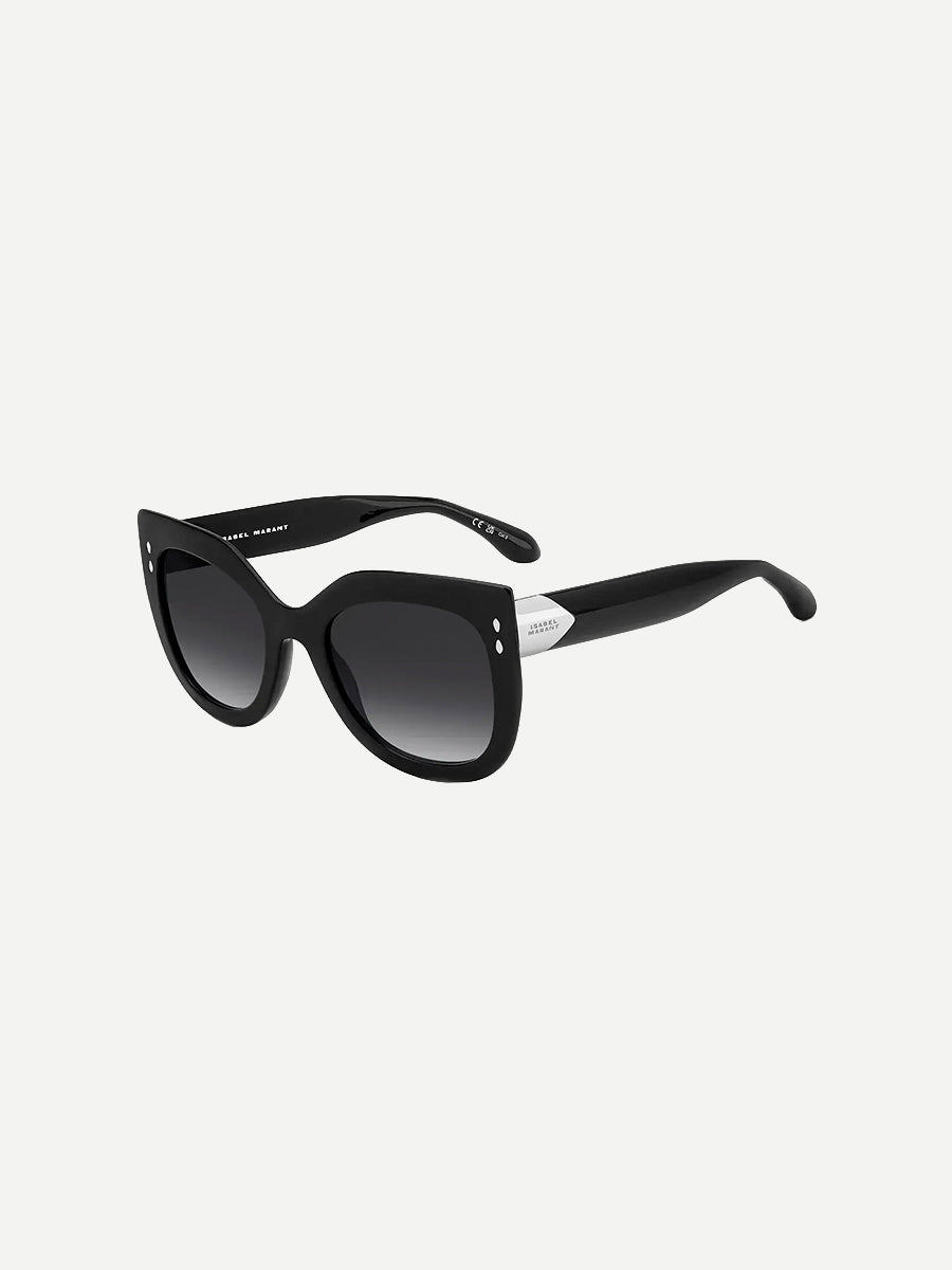 Isabel Marant Trendy Butterfly Sunglasses in Black/Grey Silver
