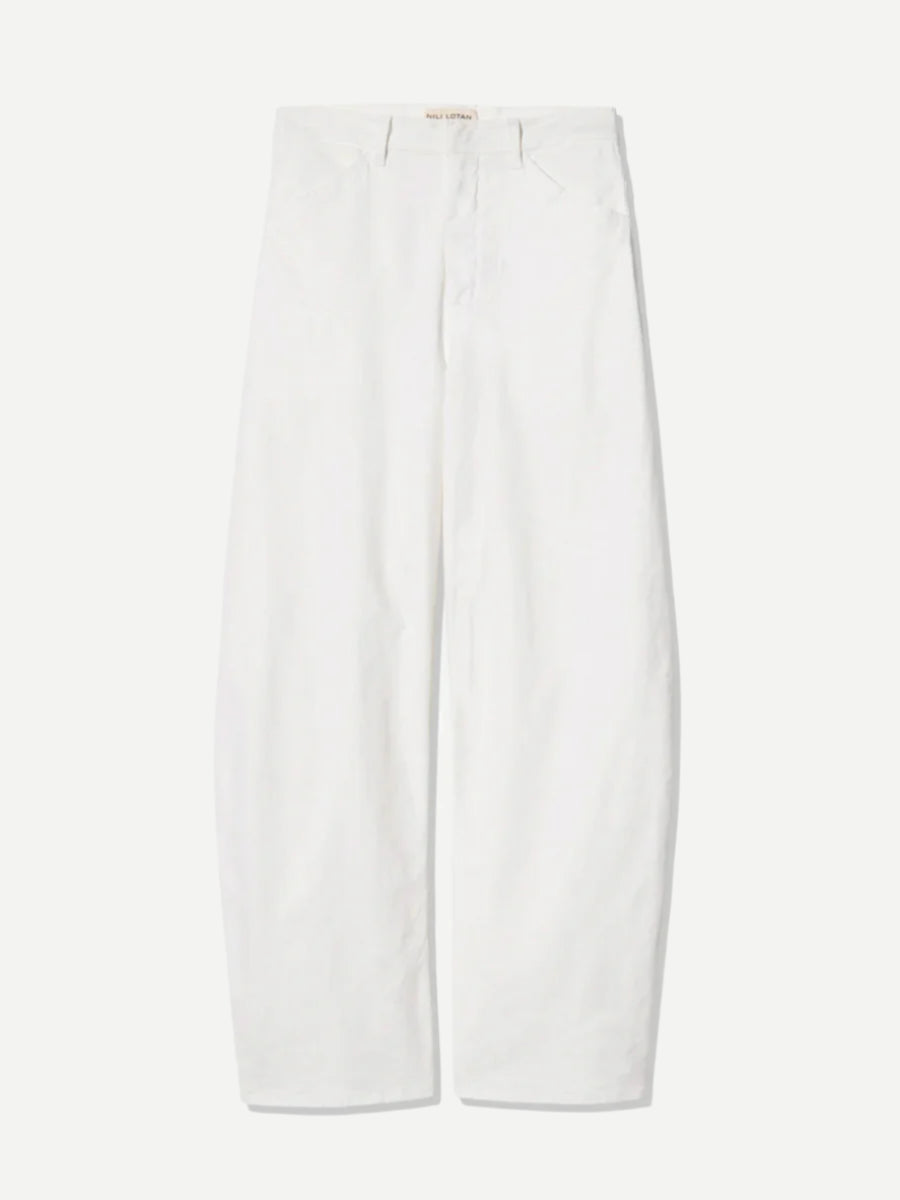Nili Lotan Tribeca Pant in White