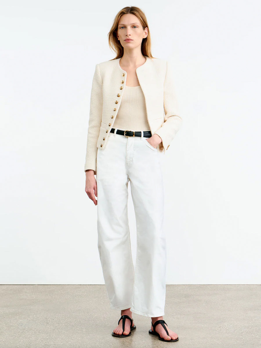 Tribeca Pant in White
