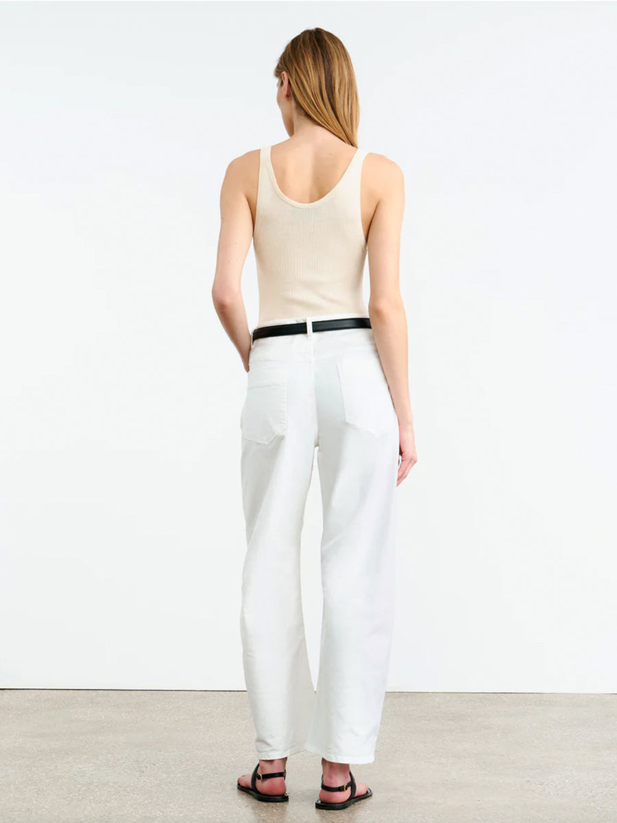 Tribeca Pant in White