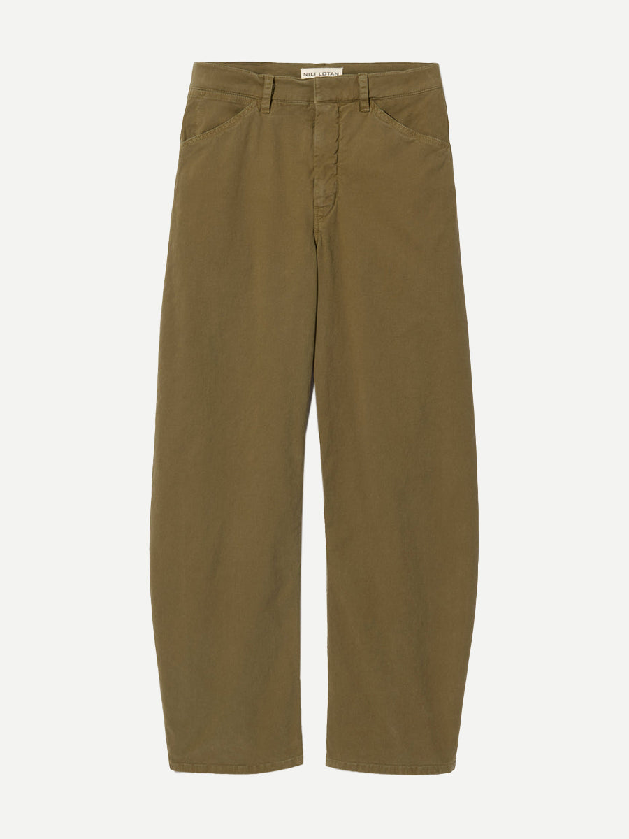 Tribeca Pant in Military Green