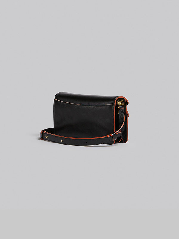 Marni Medium Trunk Bag In Black