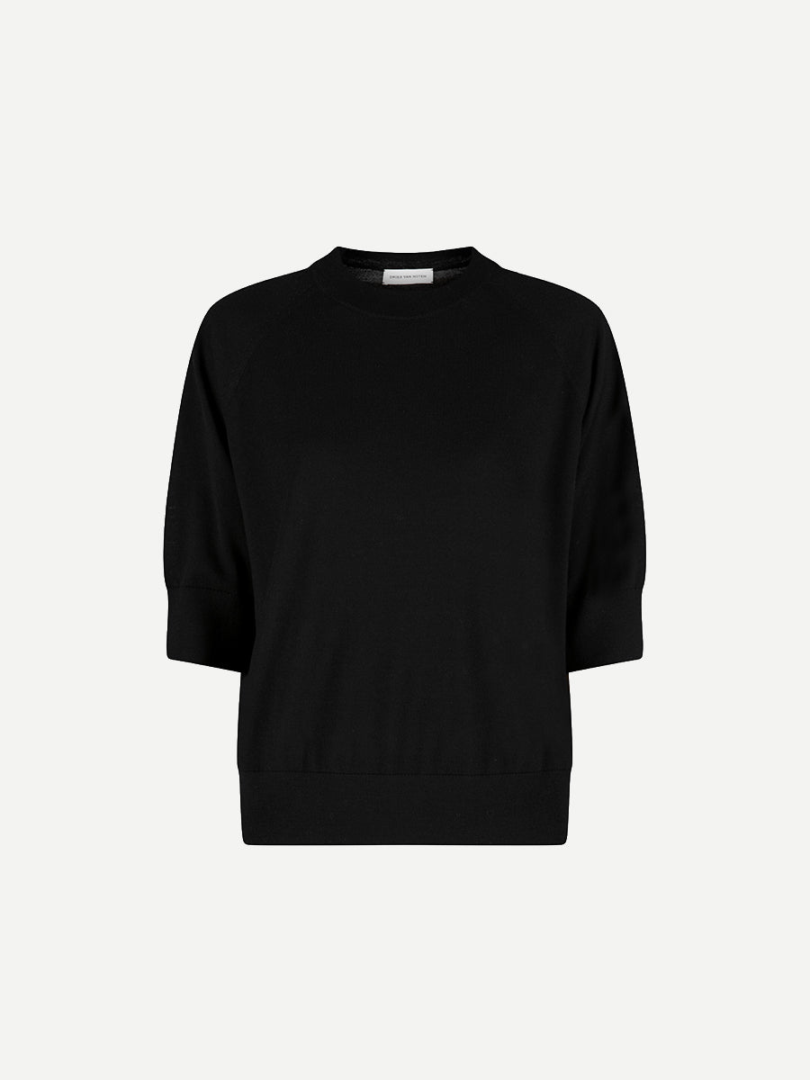 Dries Van Noten Tuan Sweater in Black