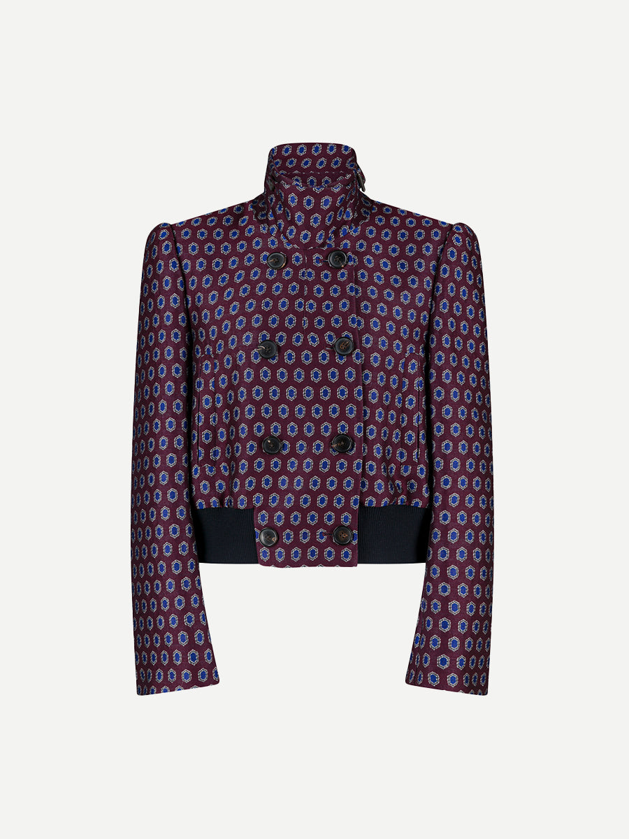 Vudy Jacket in Burgundy