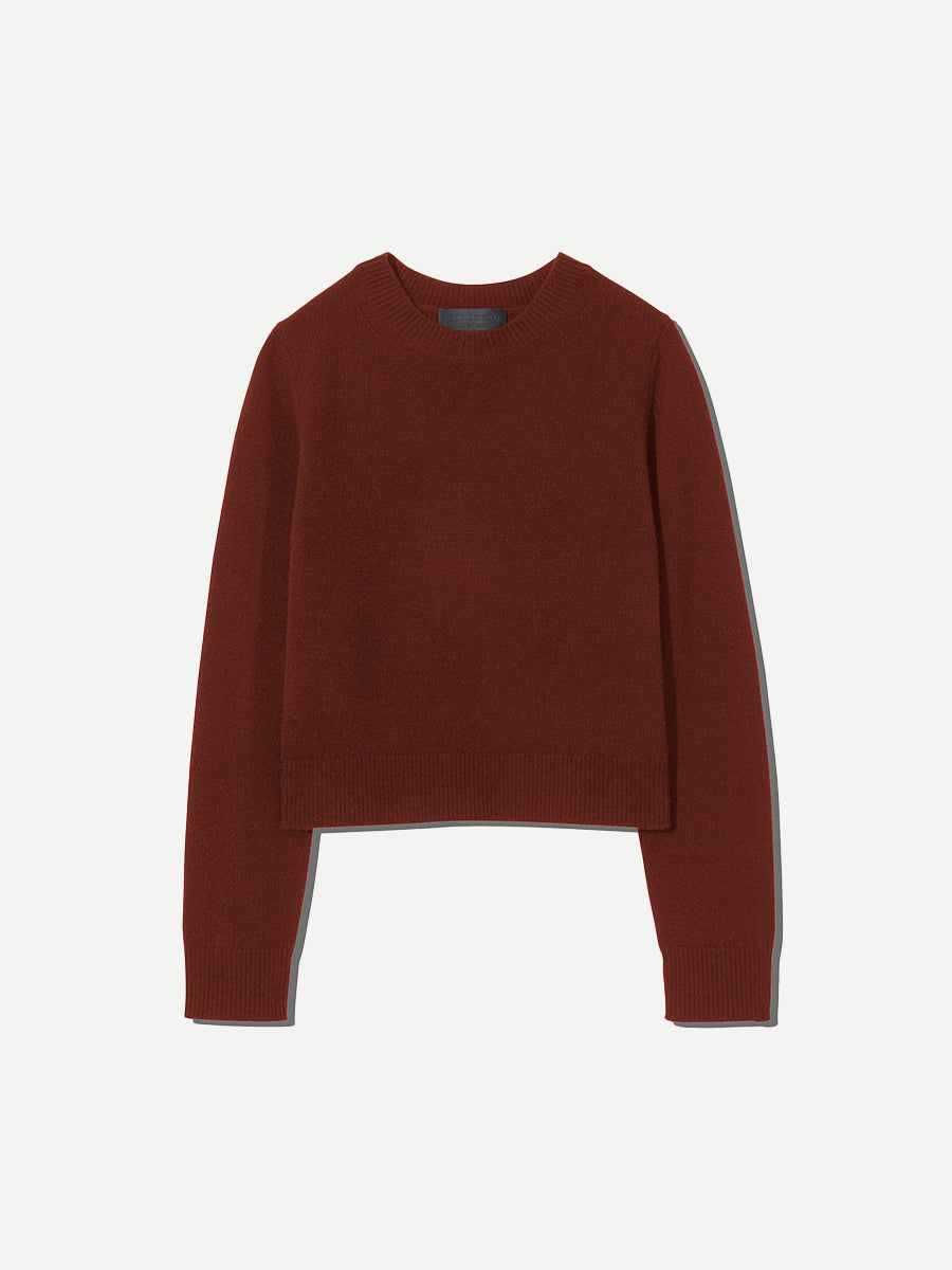 Nili Lotan Venus Sweater in Dark Rust
