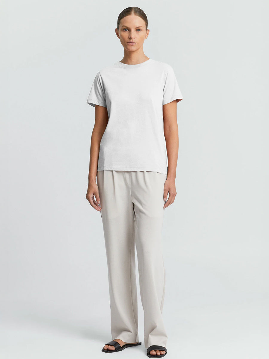 Jac and Jack Verte Tee in White